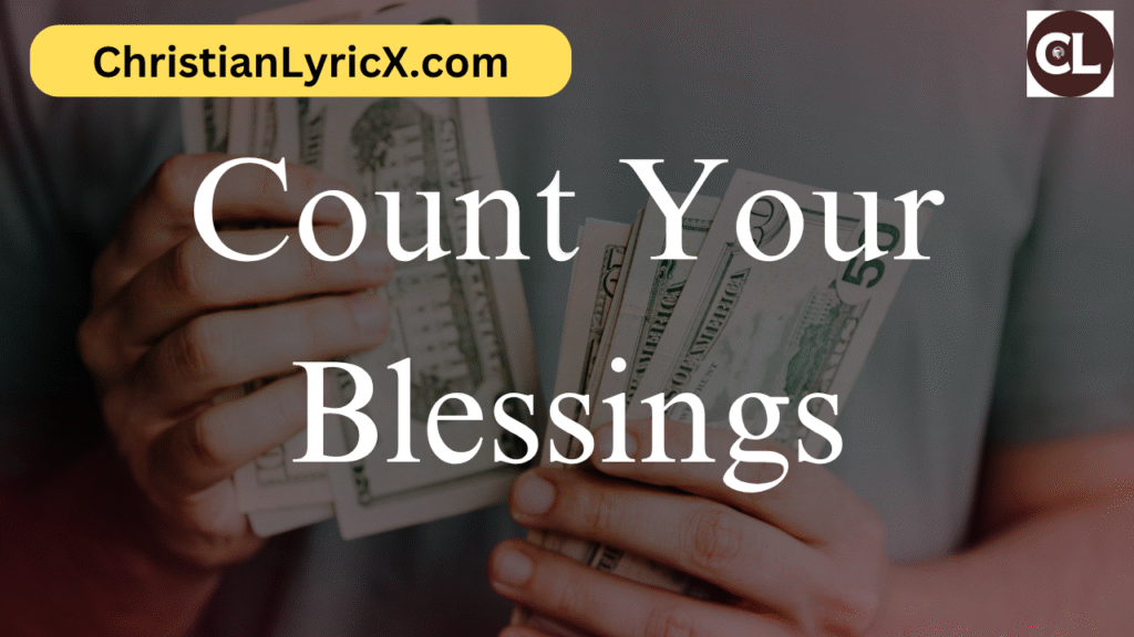 Count Your Blessings